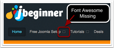 Font Awesome Missing