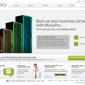 Mozy Homepage